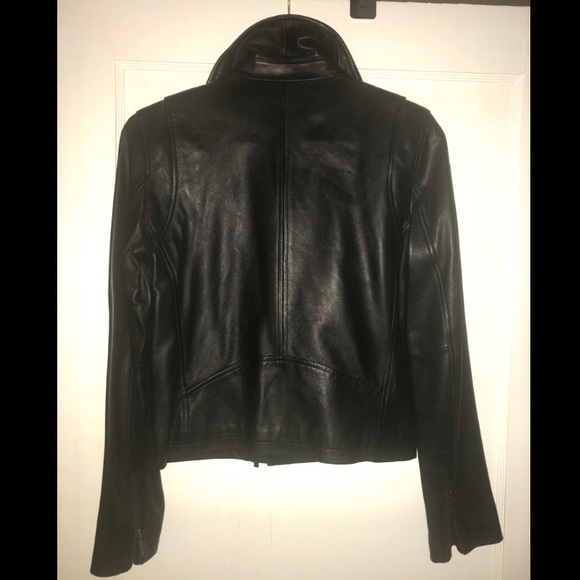 *NEW* Buttery soft Real LEATHER JACKET - Picture 2 of 5